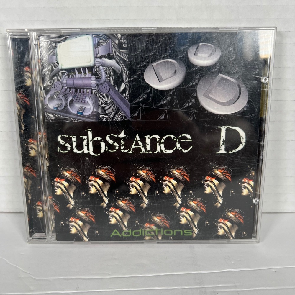 Substance D Addictions CD 1999 Noise Records USA Industrial Metal N 0315-2 UX
